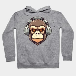 Ape with headphone Hoodie